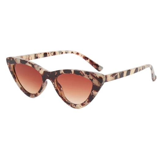 Vera Small Women's Vintage Cat Eye Frame UV400 Sunglasses