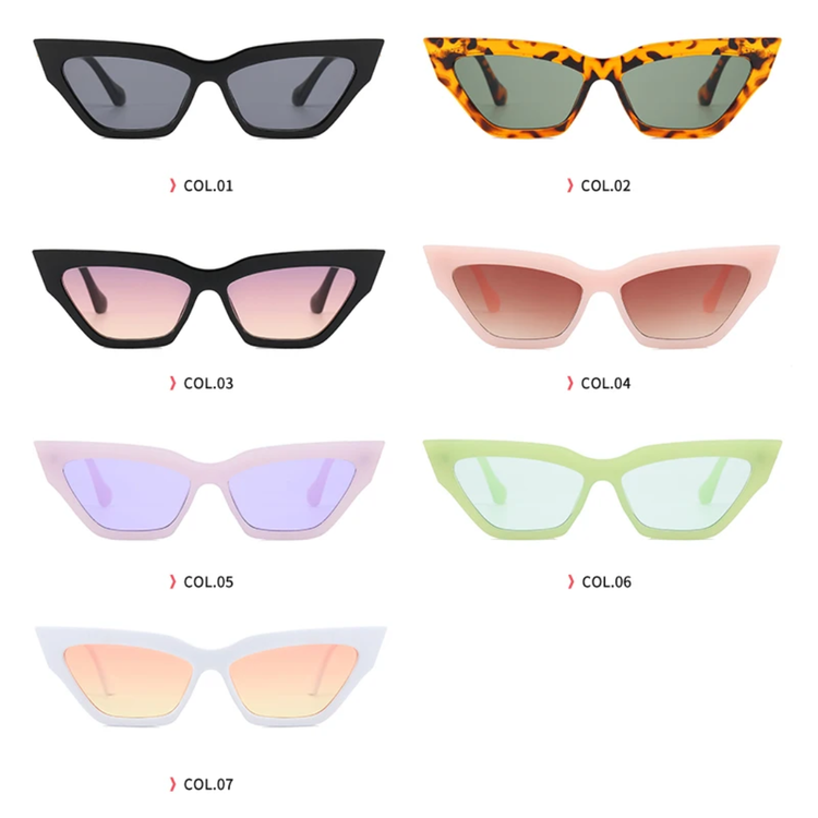 Willow Small Frame Women's Vintage Cat-Eye UV400 Sunglasses