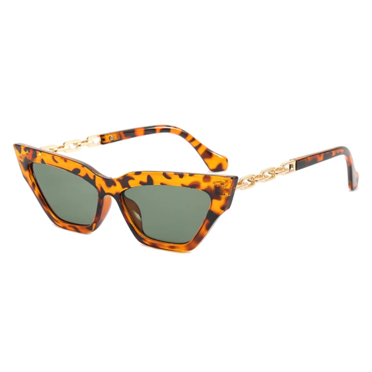Willow Small Frame Women's Vintage Cat-Eye UV400 Sunglasses