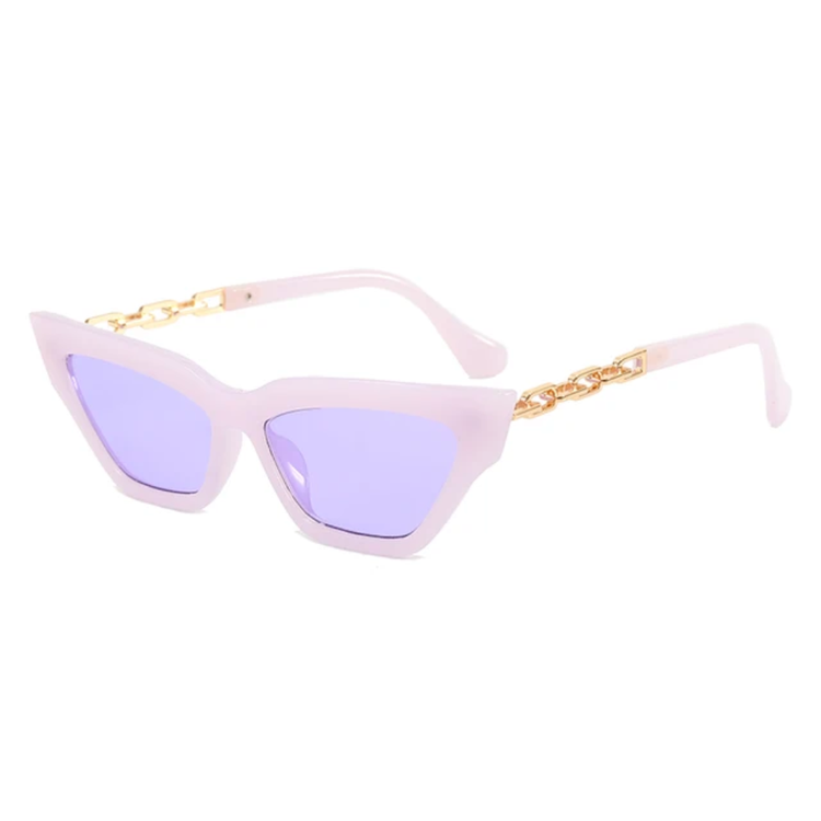 Willow Small Frame Women's Vintage Cat-Eye UV400 Sunglasses