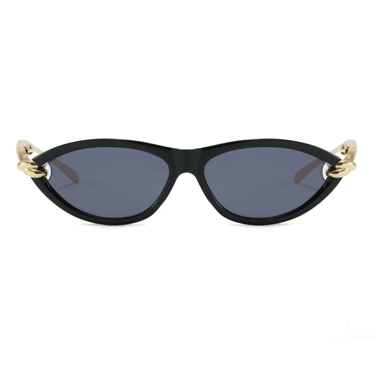 Lumen Retro Small Oval Frame Unisex UV400  Ssungalsses