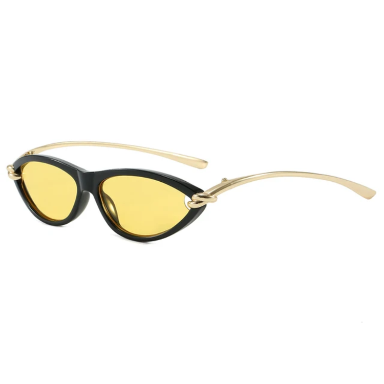 Lumen Retro Small Oval Frame Unisex UV400  Ssungalsses