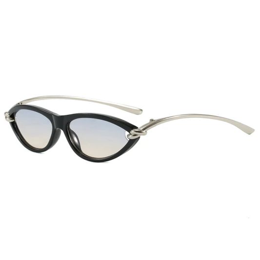 Lumen Retro Small Oval Frame Unisex UV400  Ssungalsses