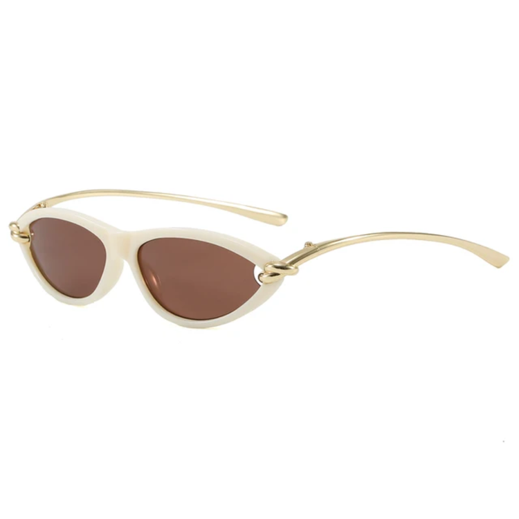 Lumen Retro Small Oval Frame Unisex UV400  Ssungalsses
