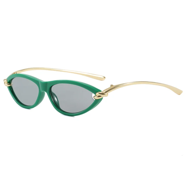 Lumen Retro Small Oval Frame Unisex UV400  Ssungalsses