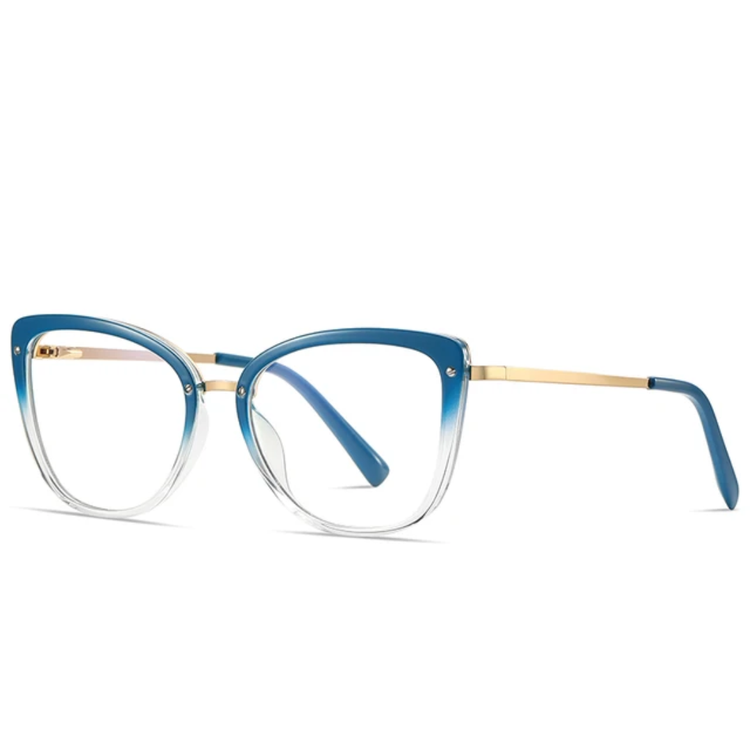 Fiora Women’s Cat Eye Anti-Blue Light Blocking Glasses