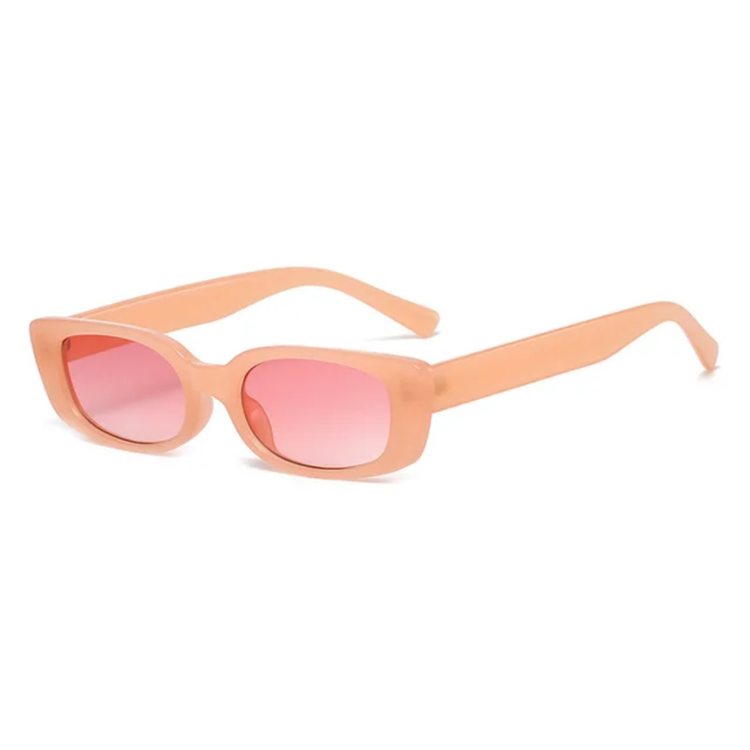 Juno Women’s Retro Rectangle Frame UV400 Sunglasses