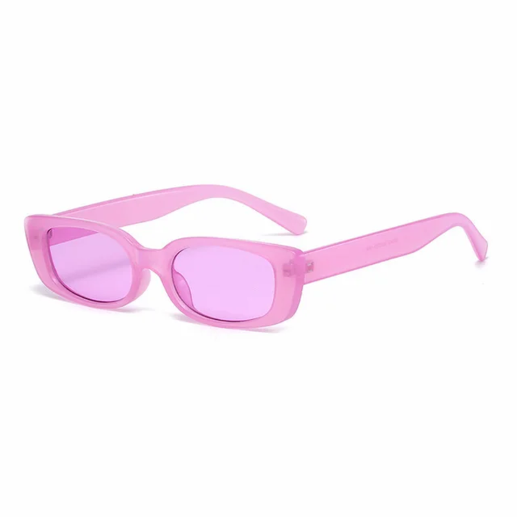 Juno Women’s Retro Rectangle Frame UV400 Sunglasses