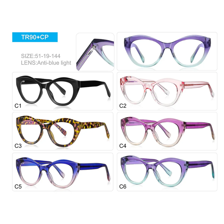 Ines Women’s Retro Cat Eye Anti-Blue Light Glasses