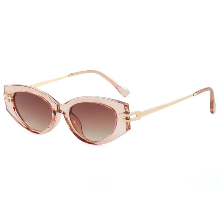 Luxor Women’s Retro Oval Frame UV400 Sunglasses