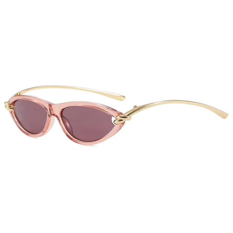 Lumen Retro Small Oval Frame Unisex UV400  Ssungalsses
