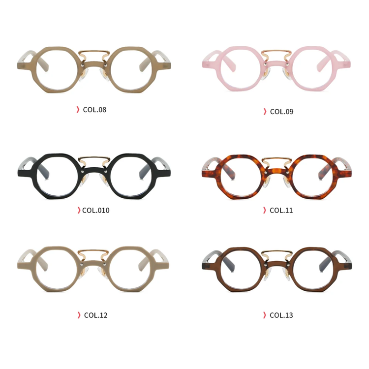 Deon Retro Polygon Frame Unisex Anti-Blue light glasses