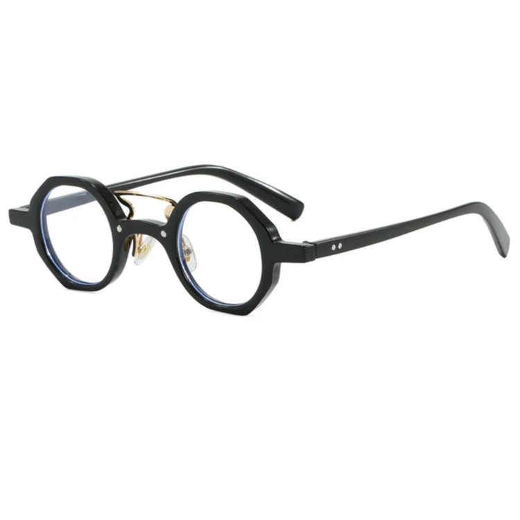 Deon Retro Polygon Frame Unisex Anti-Blue light glasses