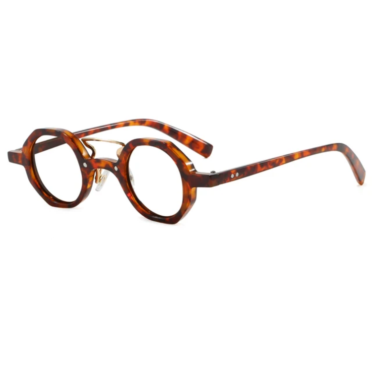 Deon Retro Polygon Frame Unisex Anti-Blue light glasses