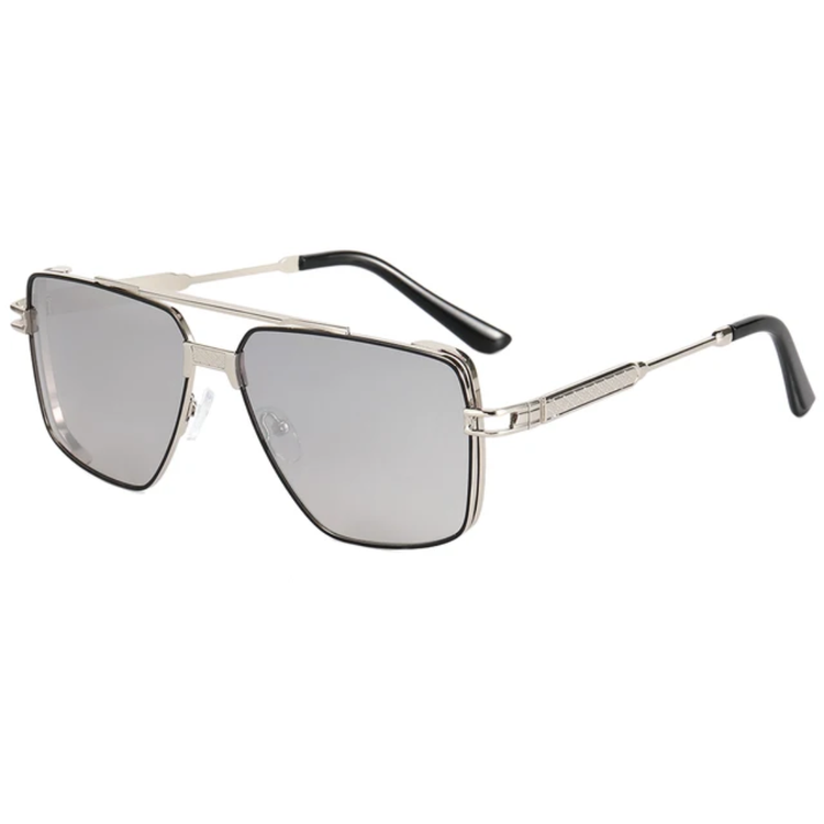Dane Men's Metal Frame Gradient Lens UV400 Sunglasses