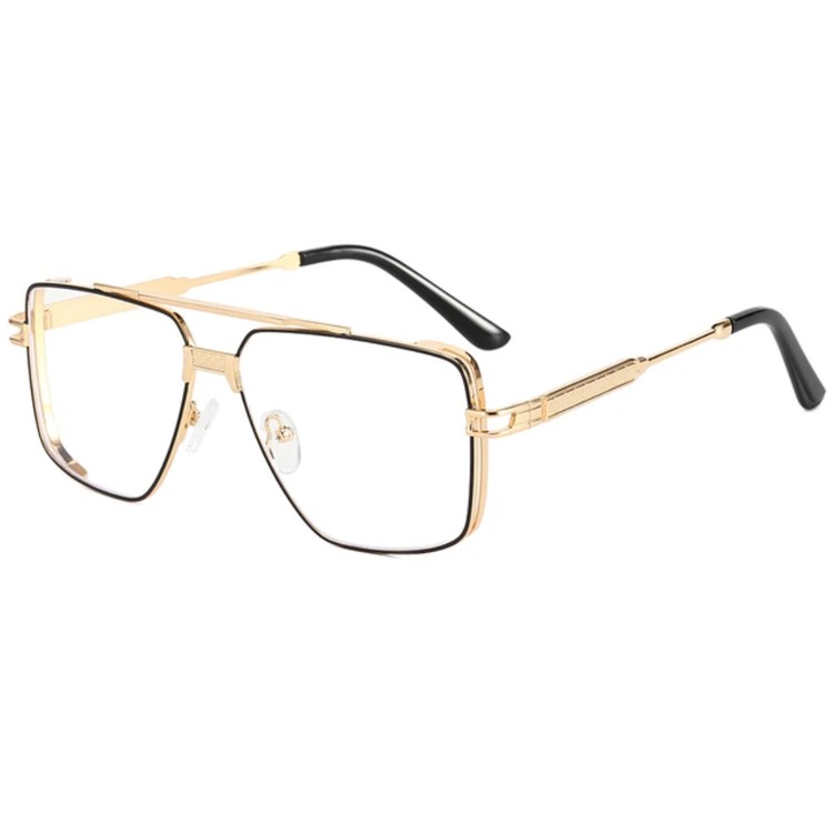 Dane Men's Metal Frame Gradient Lens UV400 Sunglasses