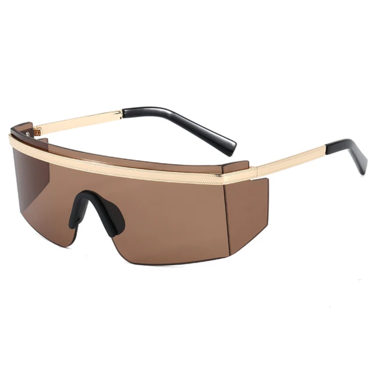 Ignis RImless Unisex Metal Detail  UV400 Sunglasses