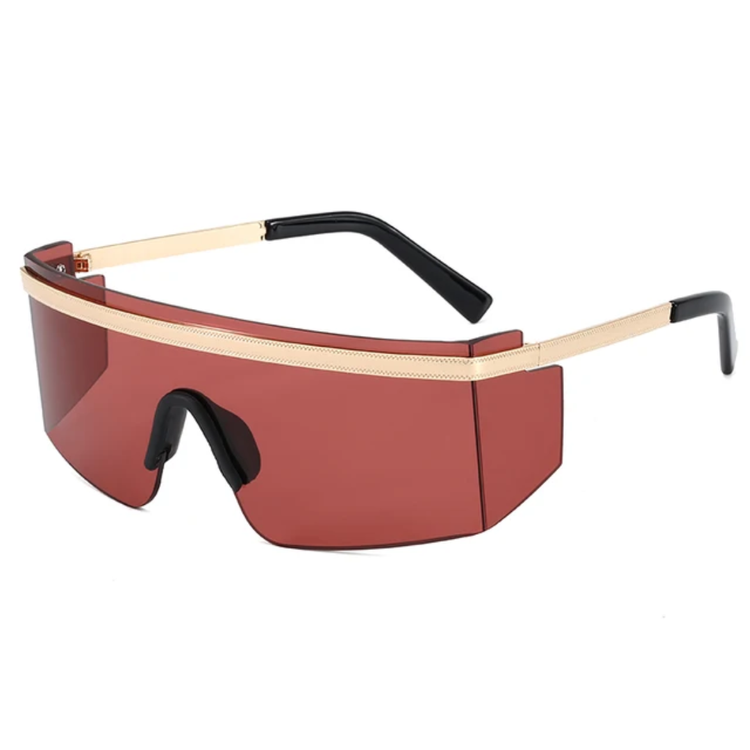 Ignis RImless Unisex Metal Detail  UV400 Sunglasses
