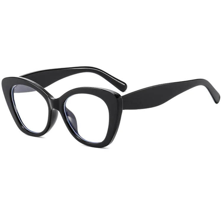 Veda Oversized UV400 Women's Square Cat Eye  Sunglasses