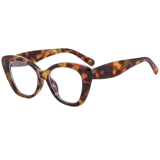 Lumi Oversized Women's Square Cat Eye Anti Blue lIght  Glasses