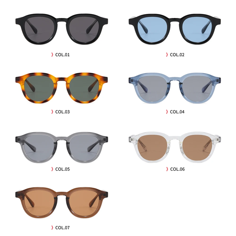 Aven Retro Round Men'sUV400 Sunglasses