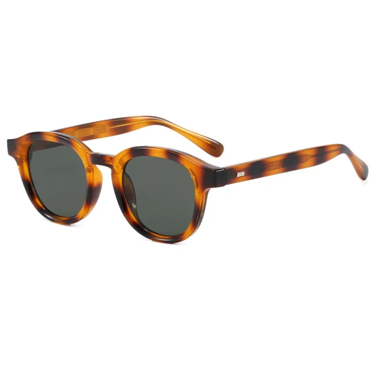 Aven Retro Round Men'sUV400 Sunglasses