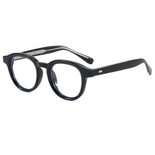 Onxy Retro Round Men'Anti Blue lIght Glasses