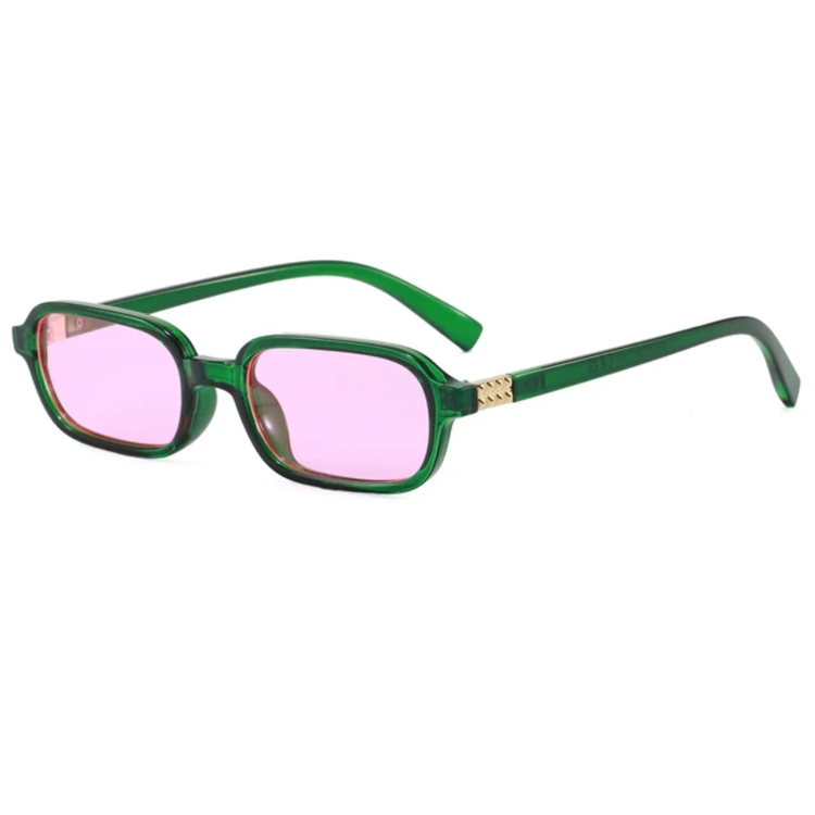 Eon Rectangular Frame Unisex UV400 Sunglasses