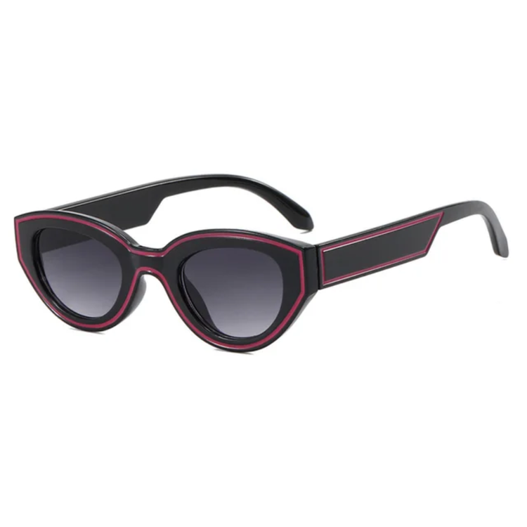 Kinesis Unisex Oval Cat Eye Retro UV400 Sunglasses