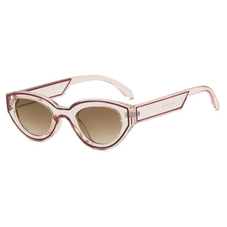 Kinesis Unisex Oval Cat Eye Retro UV400 Sunglasses