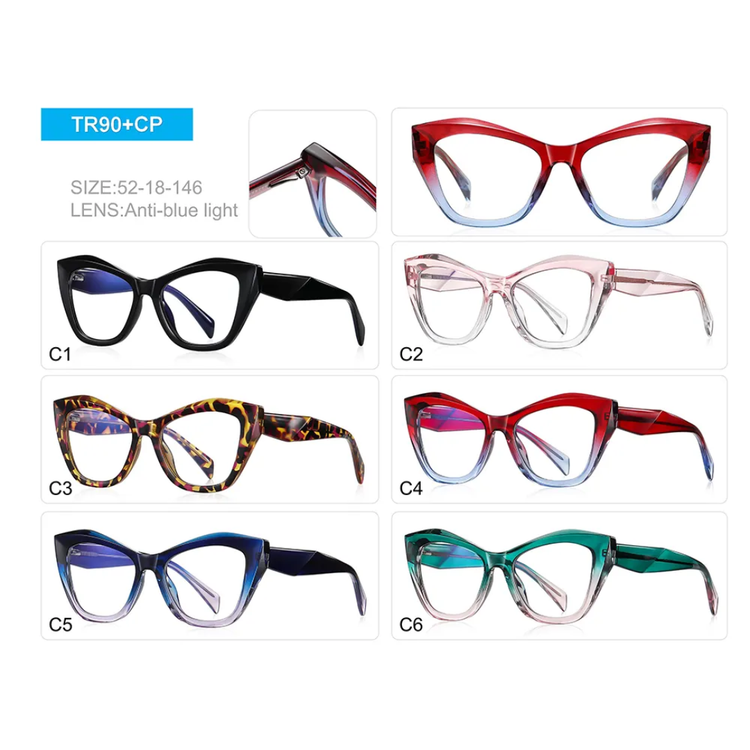 Zora Women’s Anti-Blue Light Cat Eye Frame Glasses