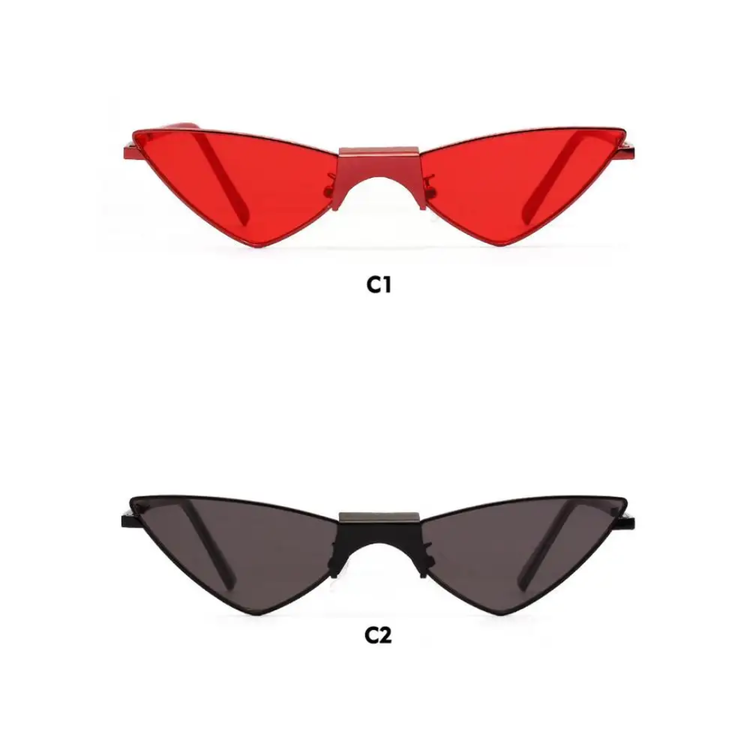 Retro  Sun Glasses Small Cat Eye Sunglasses