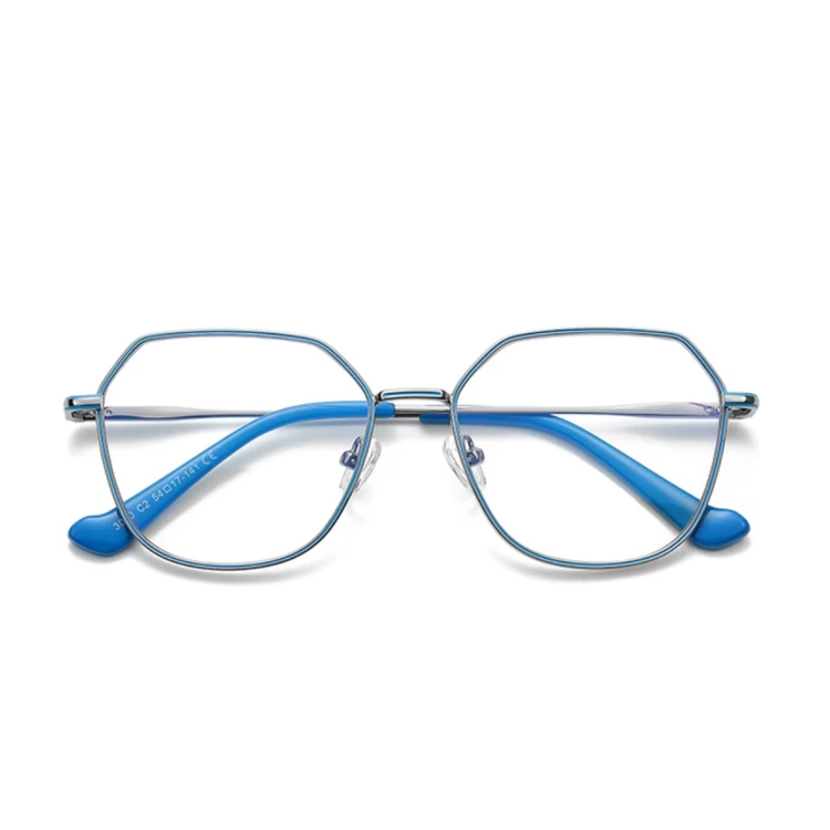 Women's Polygon Anti Blue Light Blocking Glasses