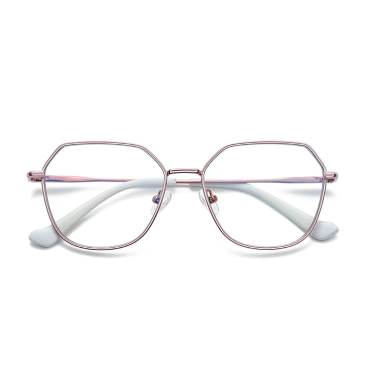 Women's Polygon Anti Blue Light Blocking Glasses