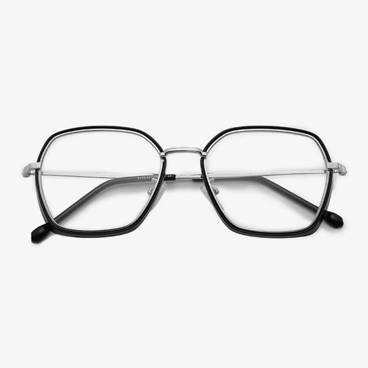 Womens Square Frame Anti Blue Light Blocking Glasses