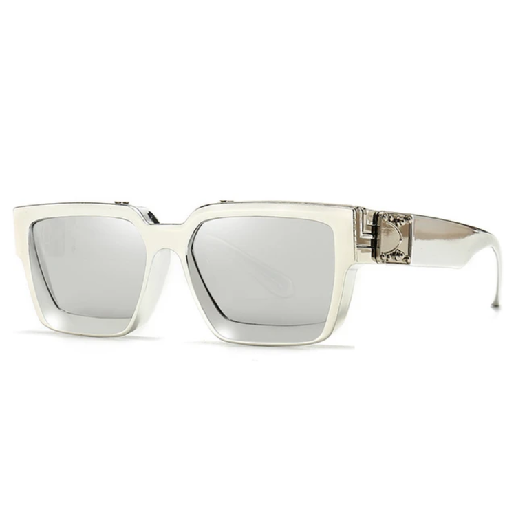 Billie Retro Unisex Square Frame UV400 Sunglasses