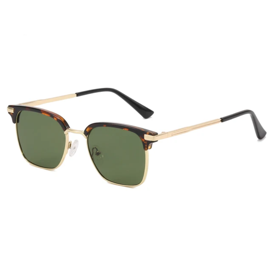 Remy Unisex  Clubmaster UV400  Square Frame Sunglasses