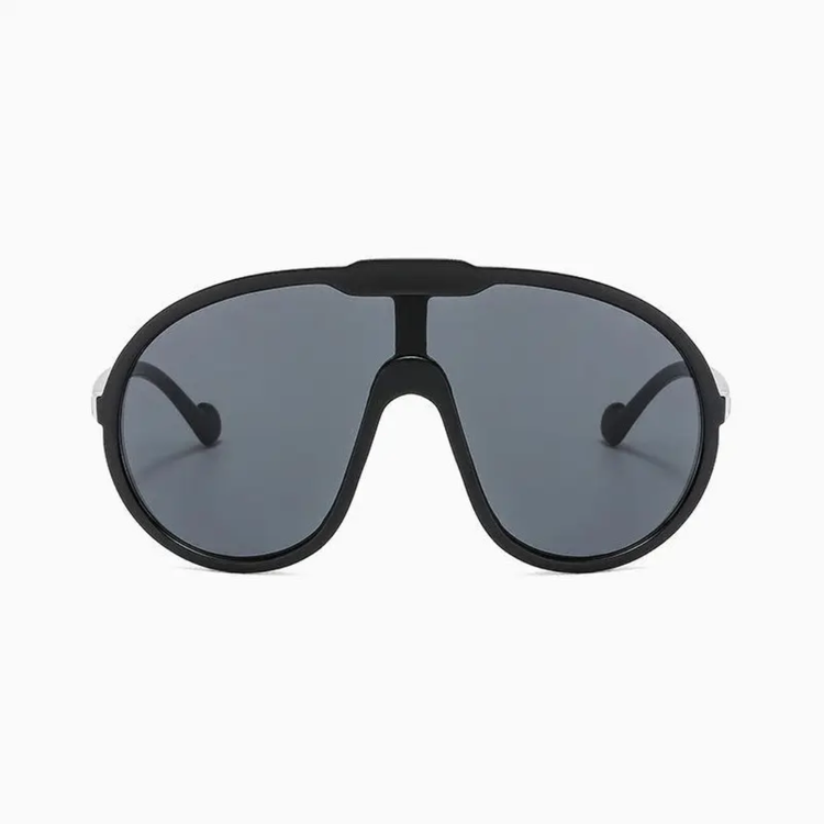 Mika Women's Oversized Pilot Frame UV400 Sunglasses