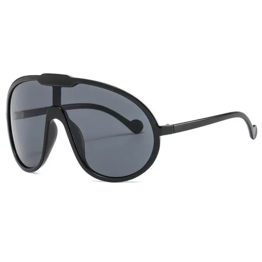 Mika Women's Oversized Pilot Frame UV400 Sunglasses