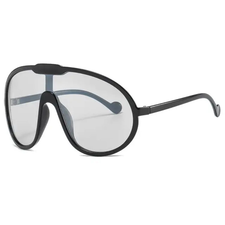 Mika Women's Oversized Pilot Frame UV400 Sunglasses