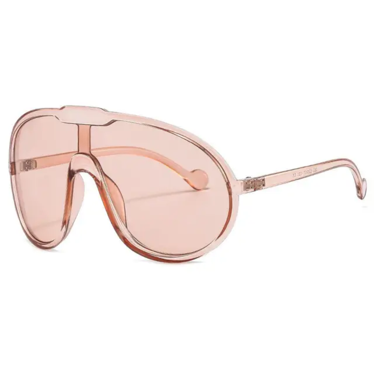 Mika Women's Oversized Pilot Frame UV400 Sunglasses