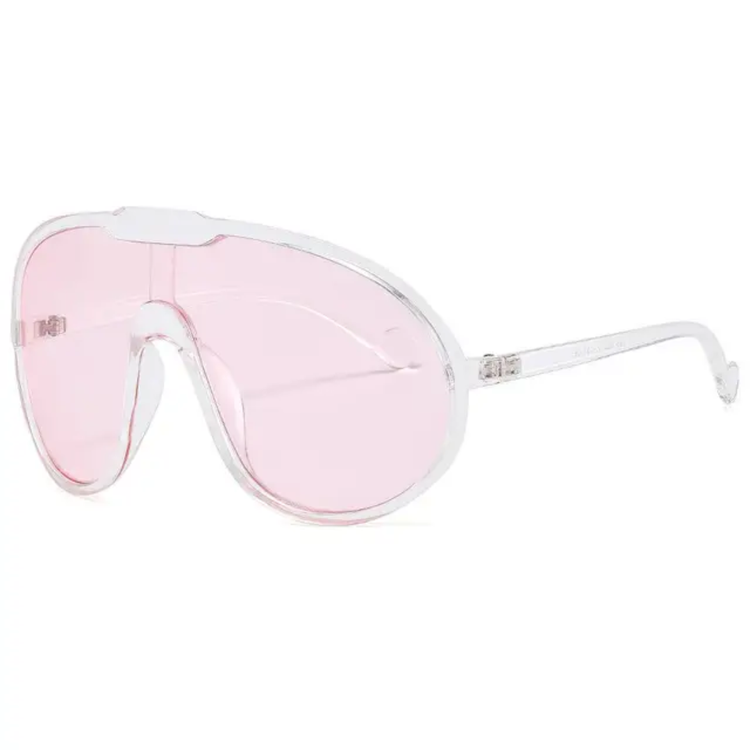 Mika Women's Oversized Pilot Frame UV400 Sunglasses
