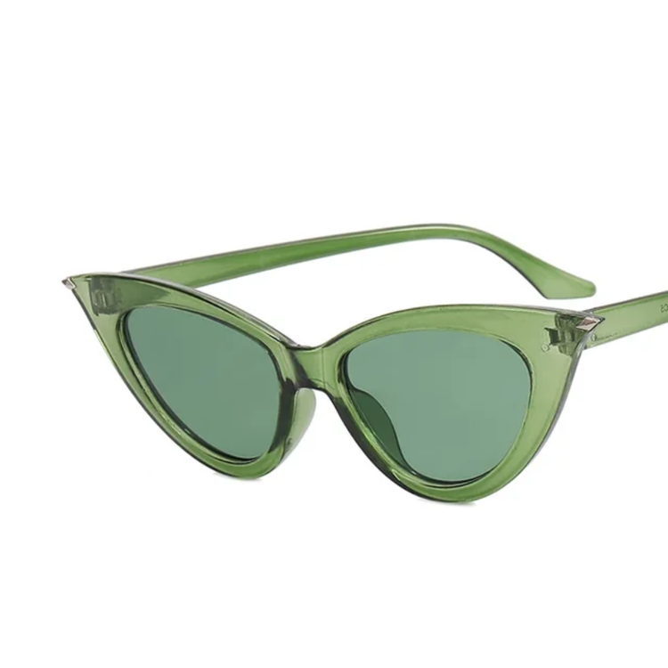 Maya Women's Small Cat Eye Frame UV400 Sunglasses