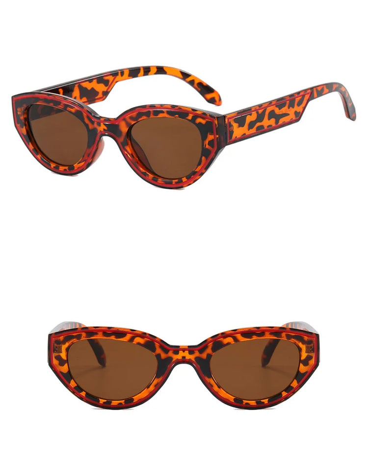 Kinesis Unisex Oval Cat Eye Retro UV400 Sunglasses