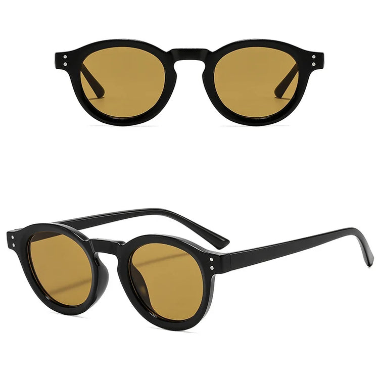 Merge Retro Round Frame UV400 Unisex Sunglasses