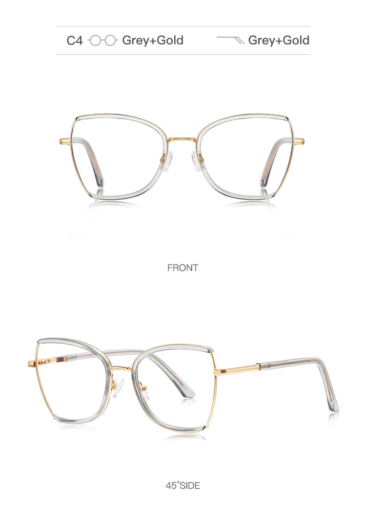 Solene Women's Cat Eye Blue Light Blocking Computer Glasses