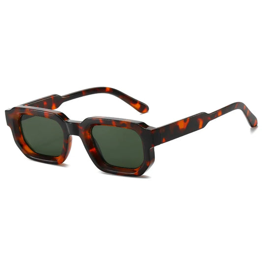 HARPER UNISEX UV400 GRADIENT LENSE THICK SQUARE  FRAME UV400  SUNGLASSES