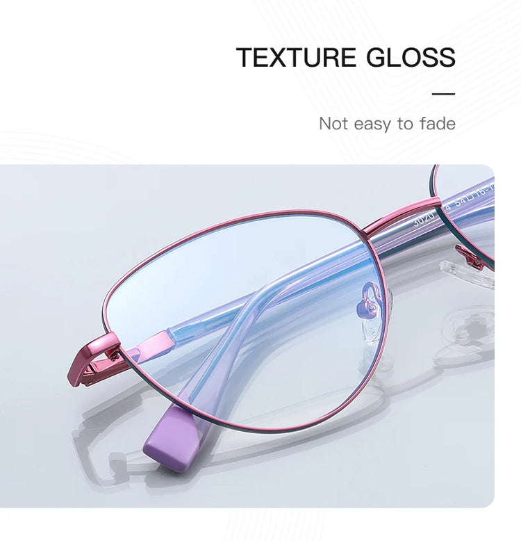 Archna Women's  Metal frame Cat Eye Anti-Blue Light Glasses