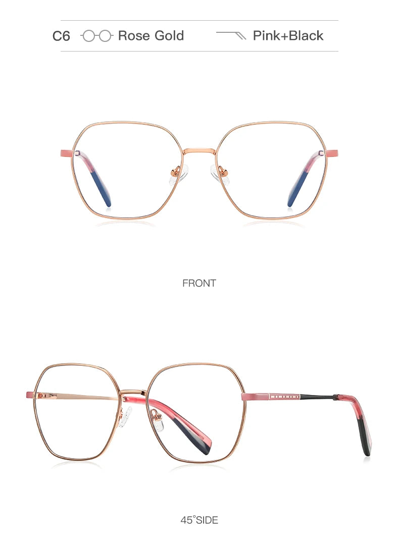 DEON UNISEX POLYGON ANTI BLUE LIGHT GLASSES – TheShadesRoom