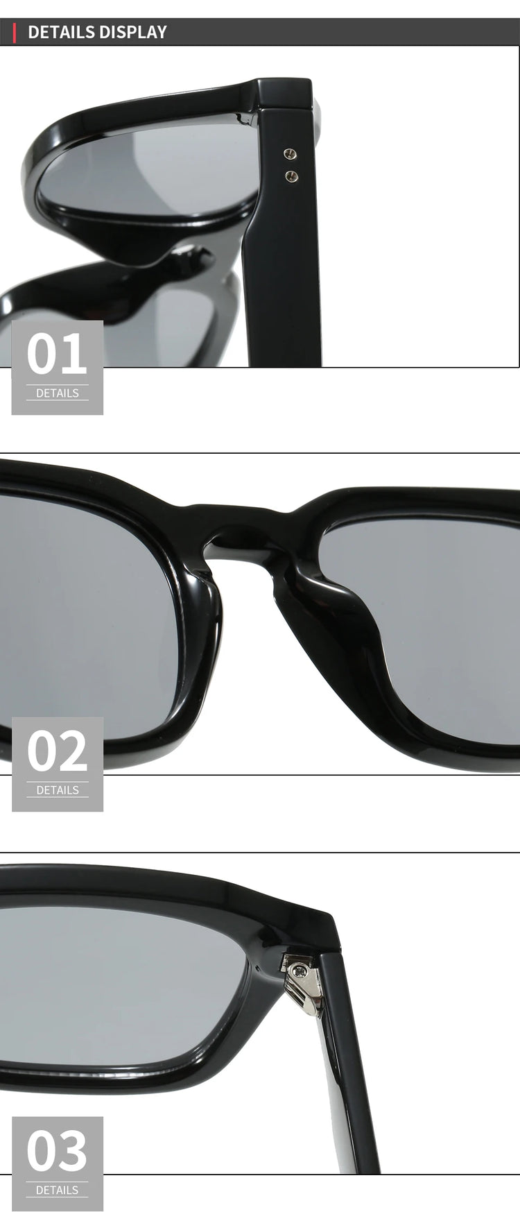 Horizon Retro Square Frame Unisex UV400 Sunglasses